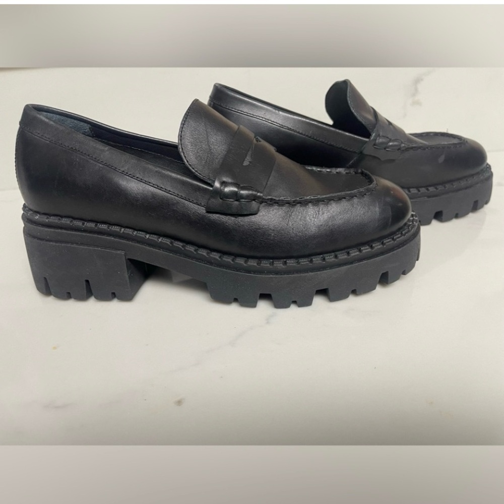 Free People Lyra Lug Sole Loafers (Size 38)